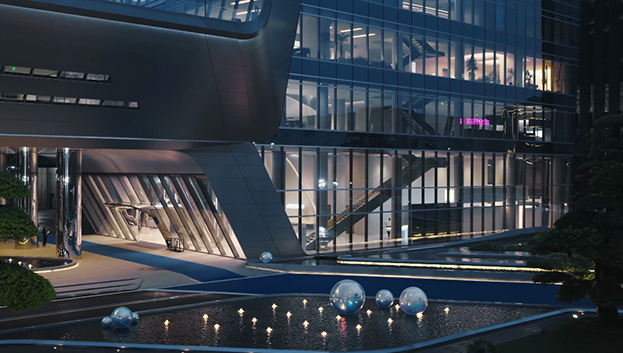 震撼航拍！沉浸式打卡ky体育星际总部大楼